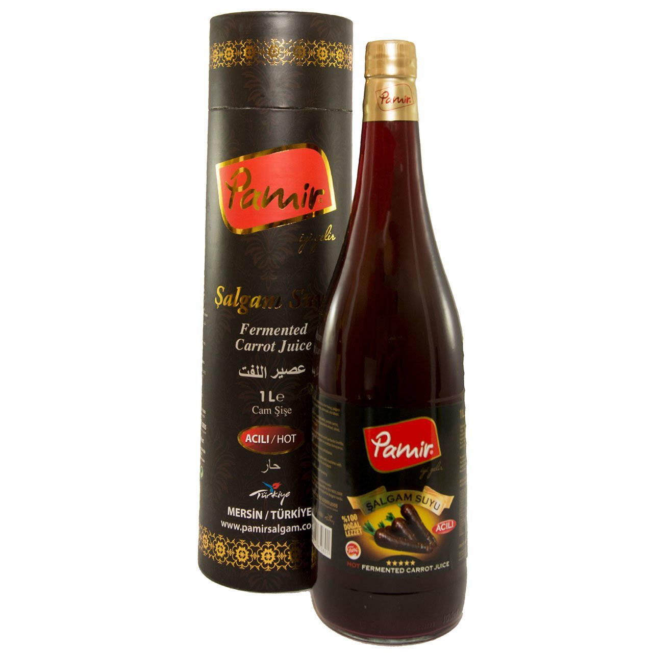 Pamir Şalgam 1 LT 6 Adet Kutulu CAM ŞİŞE