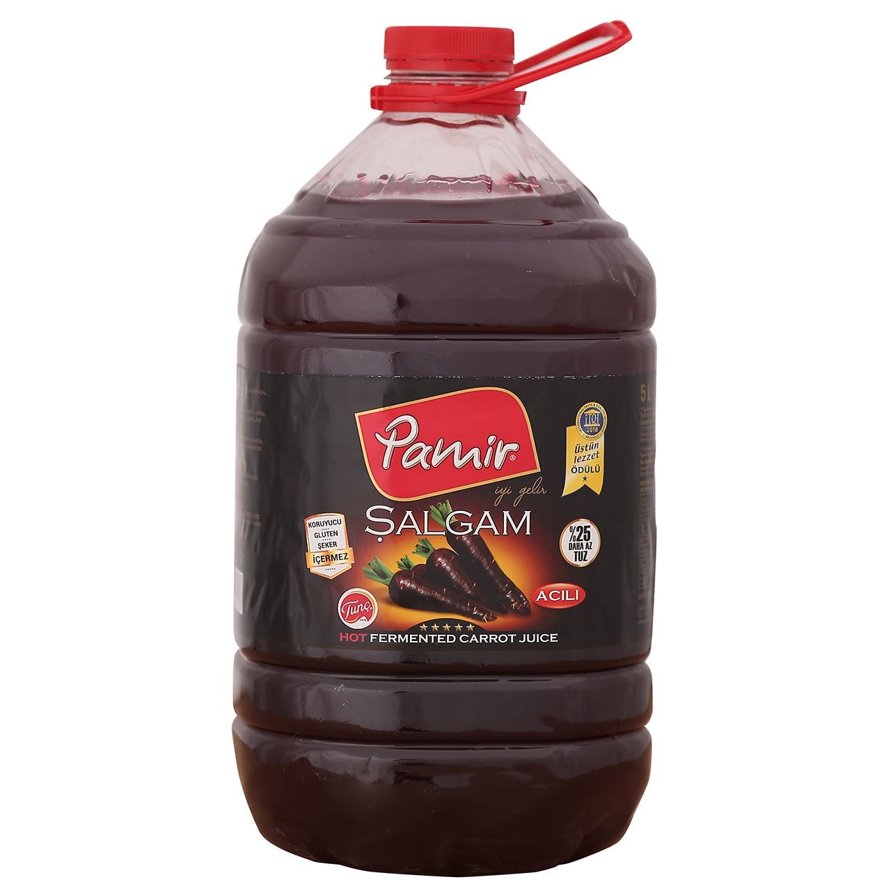 Pamir Şalgam 5 LT 4 Adet Acılı