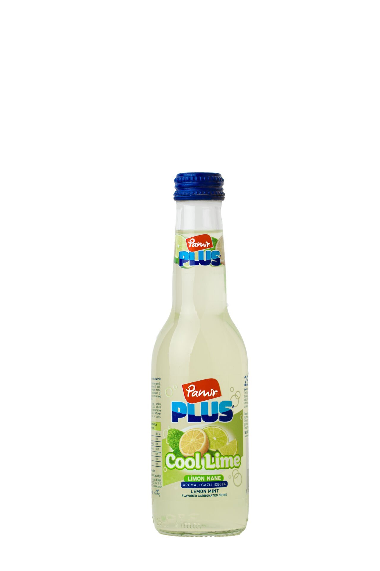 Pamir Plus Cool Lime 250 ml. 24 Adet CAM ŞİŞE